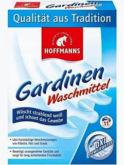 Hoffmanns Gardinen Waschmittel (660 g) – Specjalistyczny niemiecki proszek do prania firan i obrusów (11 prań).webp