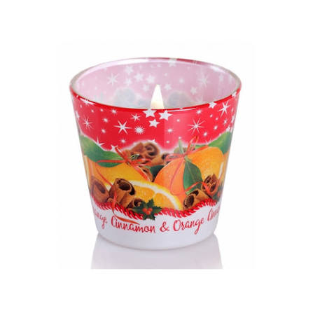 Świąteczna świeca zapachowa w szkle Christmas Spices1.jpg