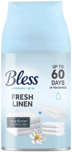 odświeżacz powietrza BLESS Fresh Linen (wkład 250 ml).webp