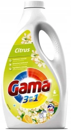 żel do prania Gama 3w1 Citrus (3 l – 66 prań).webp